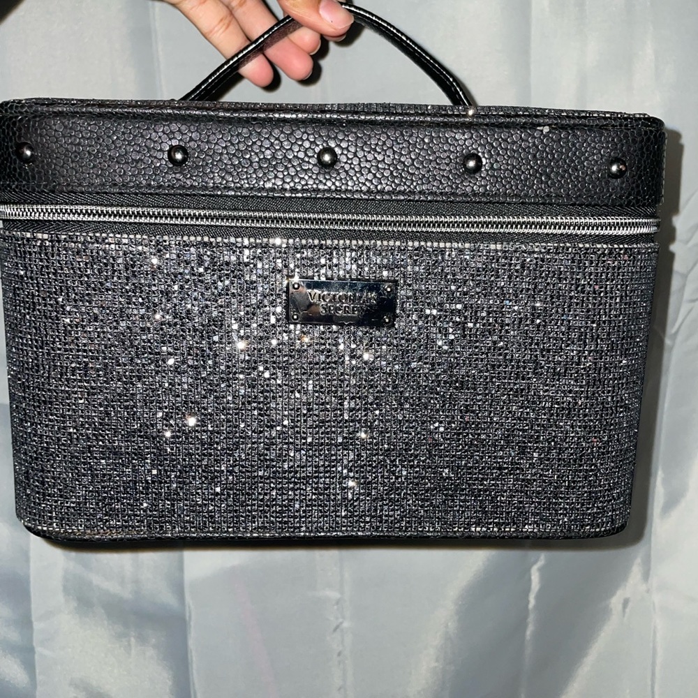 Black Victoria Secret Makeup Bag